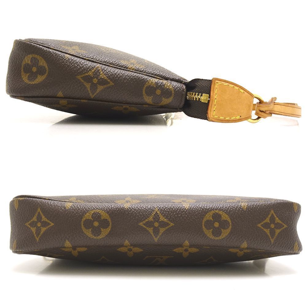 Louis Vuitton Monogram Pochette Accessoire Brown Accessory Pouch - Picture 2 of 8